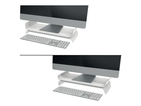 Leitz Ergo - Monitorställ - adjustable - grå