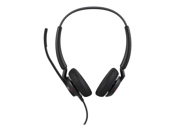 Jabra Engage 40 Stereo - Hodesett - on-ear - kablet - USB-A - lydisolerende - Optimized for Microsoft Teams