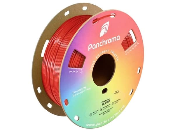 Polymaker Panchroma PLA Silk 1,75 mm 1 kg - Silk Raudona