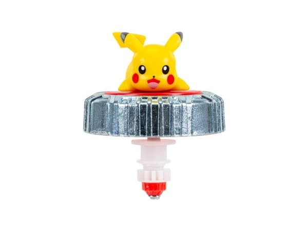 Pokémon Battle Spinner Pikachu med Great Ball