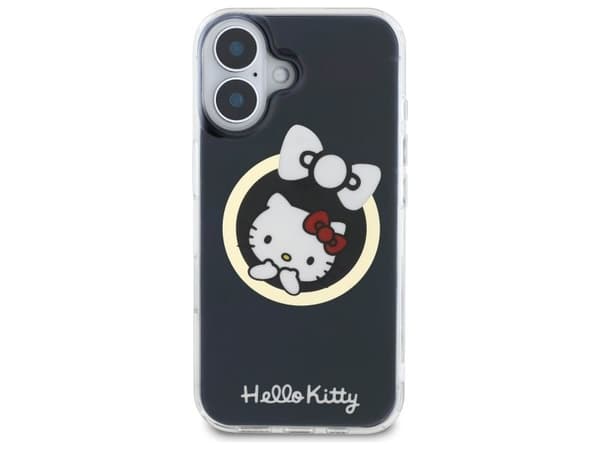 Hello Kitty IML Fun bow Magsafe-skal för iPhone 16 - svart