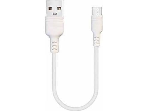 USB til microUSB-kabel Vega USB-A til microUSB 0,3 m hvit (32026)