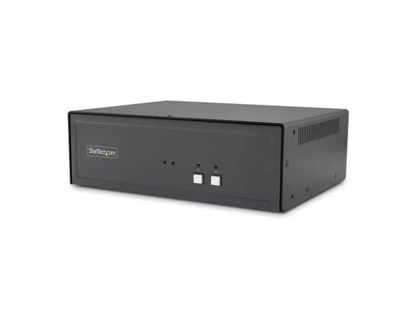 Startech - KVM / lyd / USB-svitsj - 2 x KVM/lyd/USB - 1 lokalbruker - stasjonær - TAA-samsvar