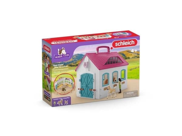 Schleich Open Stable Little Horseshoe