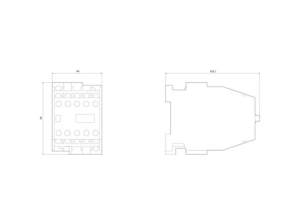 Siemens 3TH 4355-0 AP0 Apukosketin 1 kpl