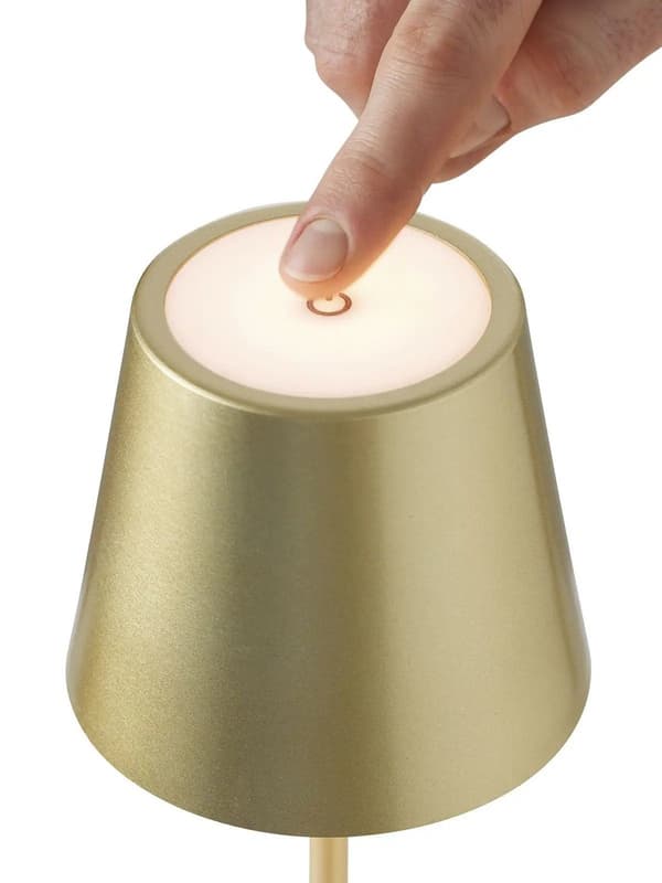 BORDLAMPE ONE GYLDEN