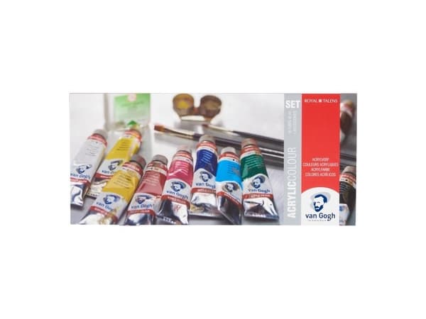 Van Gogh akrylfarger advanced-sett | 10 x