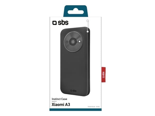 SBS Instinct, Etui, Xiaomi, Redmi A3, 17 cm (6.71"), Sort