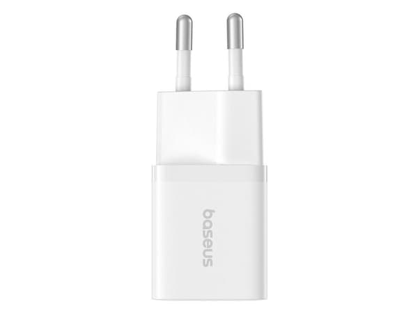 Baseus GaN5 25W USB-C vegglader - hvit