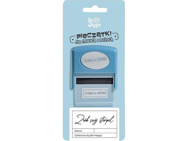 Stempel med teksten "I'll do it tomorrow!"