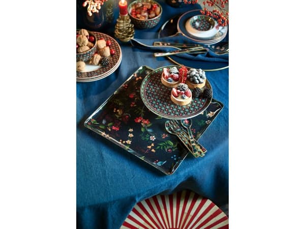 PIP Studio Tray Metal Blue 30.5x30.5