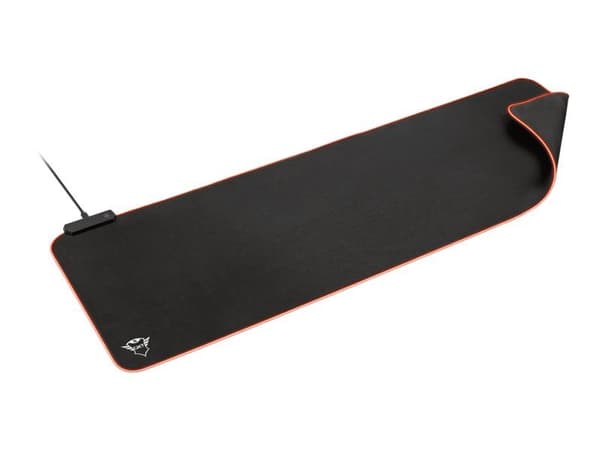 Trust GXT 764 Glide-Flex XXL - Belyst tastatur og musematte