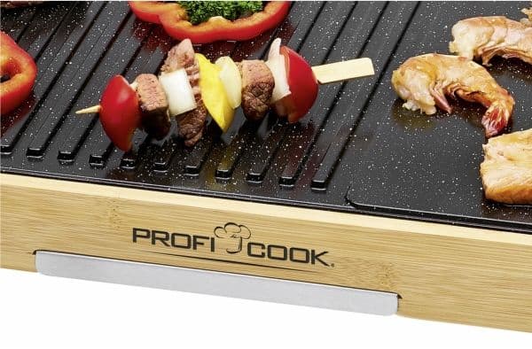 ProfiCook PC-TYG 1143 - Grill/griddle - elektrisk - 1275 cm2