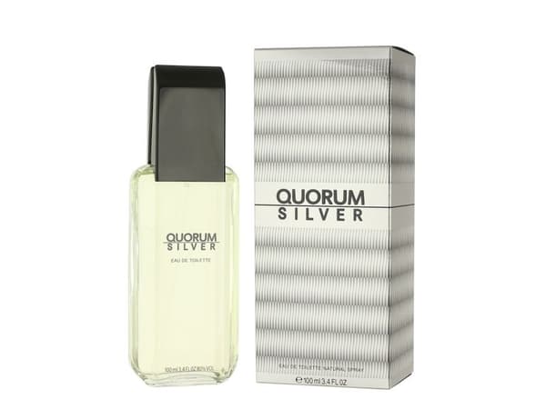 Antonio Puig Quorum Silver Eau De Toilette Spray 100ml