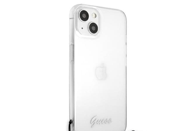 Guess GUHCP13MKPSBK iPhone 13 6,1" transparent hardcase - Black Pearl