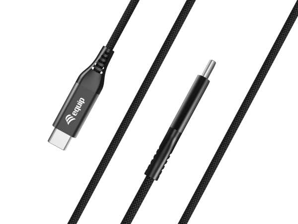Equip 128389, 1,2 m, USB C, USB C, USB4 Gen 3x2, musta