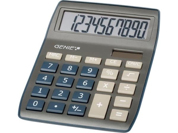 GENIE 840 DB - Skrivebordskalkulator