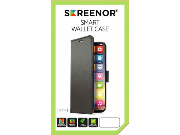 Screenor SMART, Tegnebogsetui, Google, Pixel 9A, 16 cm (6.3"), Lajittelu