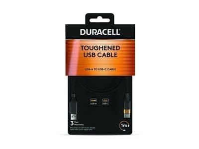Duracell - USB-kabel - USB (hann) til USB-C (hann) - 1 m