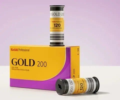 Kodak Professional Gold 200 120 5-pk