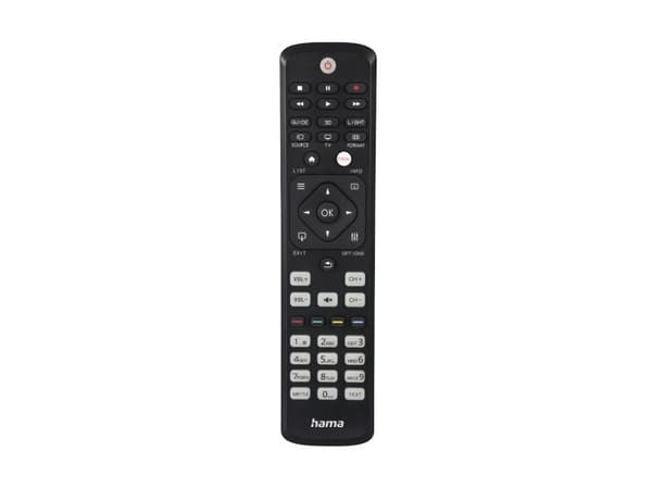 Hama 00221063, TV, IR Kabelfri, Trykknapper, Svart