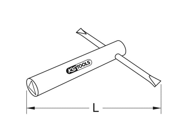 KS Tools hylsnyckel 9638263 6 mm