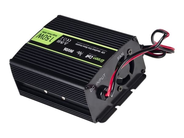 Green Cell - DC til AC inverter - 12 V - 150 Watt - sortering