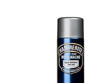 Hammerite slätlack silver spray 400 ml