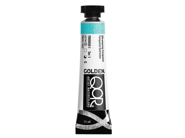 QoR akvarellfarge Ultramarin Turquoise