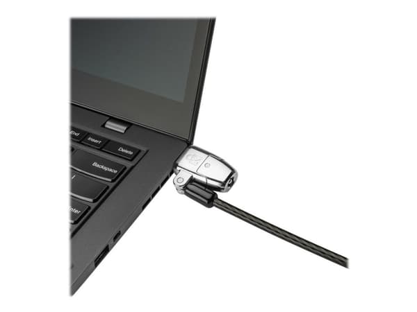 Kensington ClickSafe 2.0 Universal Keyed Laptop Lock - Lås för säkerhetskabel - 1.8 m