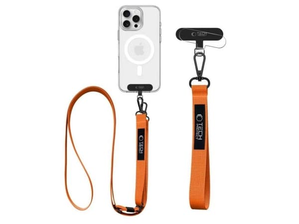 Tech-Protect C6S rope axelrem med snölina - Orange