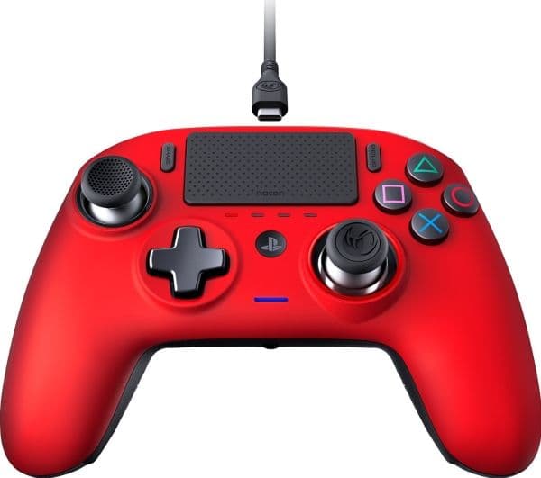 NACON REVOLUTION Pro Controller 3 - Gamepad - kabling - rød - for PC, Sony PlayStation 4