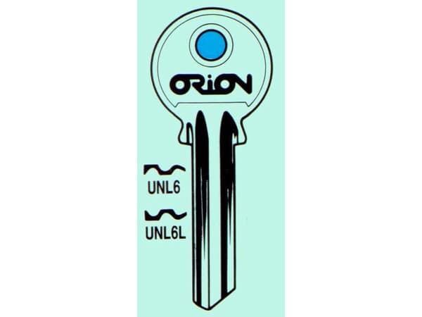 BLANK KEY UNL6(U-6D) UNIVERSAL