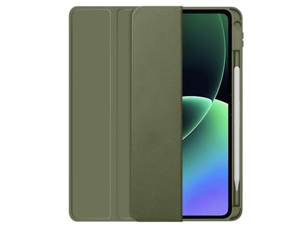 Tech-Protect SmartCase penneetui til Xiaomi Pad 11,2" - oliven