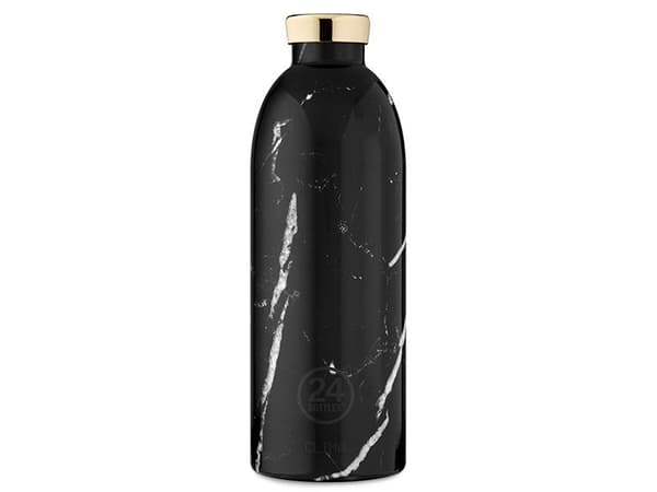 24Bottles Clima, 850 ml, Daglig bruk, Sort, Rustfritt stål, Voksen, Rustfritt stål