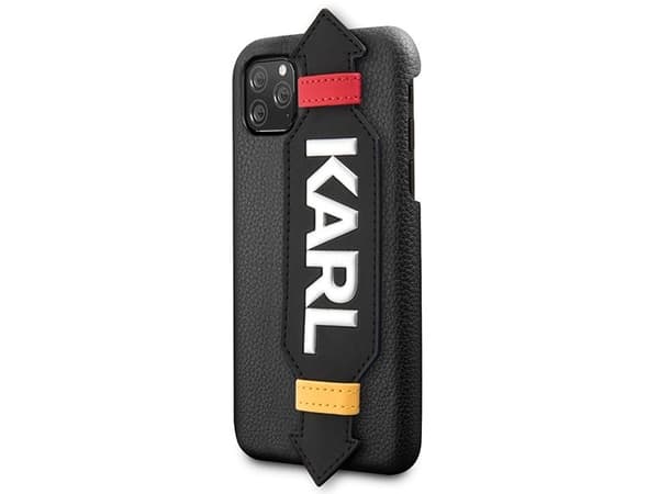 Karl Lagerfeld Strap Case for iPhone 11 Pro 5.8" - Black