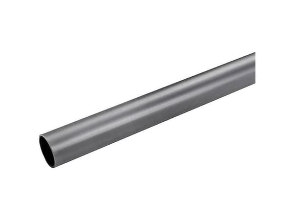 Fiap 2492, Avløpsrør, Polyvinylklorid (PVC), Grå, 1 m, 2,5 cm, 1,5 mm