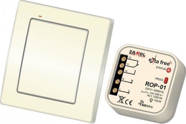 Zamel trådlöst styrset (RNK02+ROP01) - RZB-01