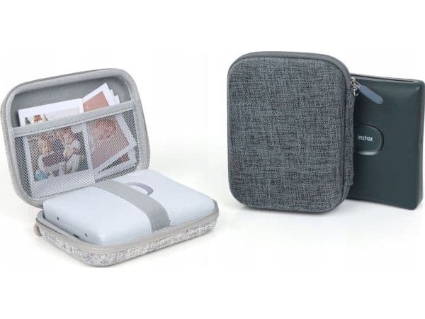 LoveInstant etui til Fuji Instax Square Link / Sq Link / Link 2 Se / Evo / Liplay / mørk grå