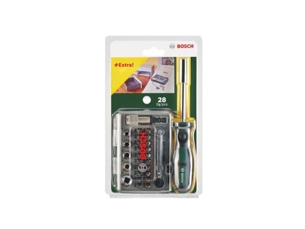 Bosch BIT AND SCREW SET 27PIE PL WITH SCREWDRIVE -ruuvisarja