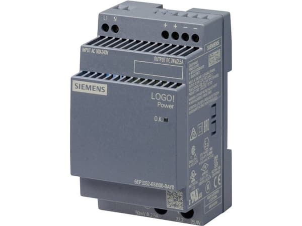 LOGO! Power Strømforsyning 24V 2,5A
