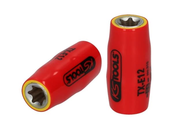KS Tools 117.2384 topnøckel isolerad 3/8 E 12 3/8 (10 mm)
