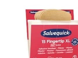 Salvequick Fingertip Plaster XL refill - 15 plåster x 6 refill