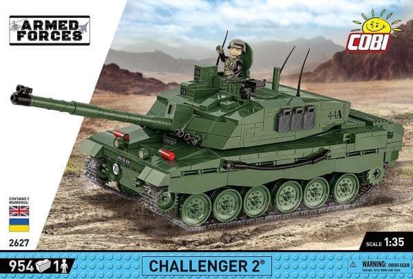 COBI Challenger 2, Byggesett, 9 år, 954 stykker
