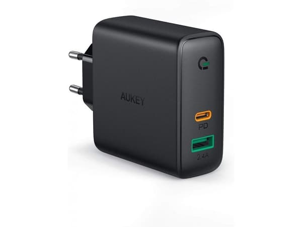PA-D3 nettlader 2xUSB PD 60W 5,4A (USB-A + USB-C)