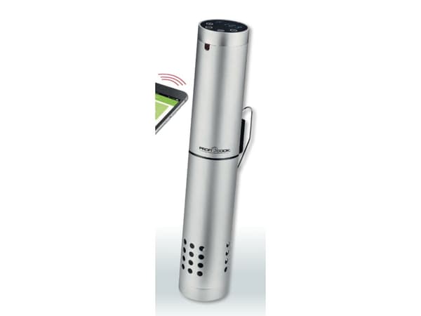 ProfiCook PC-SV 1159, Sort, Sølv, 40 °C, 90 °C, Berøringskontroll, 99 timer, LED