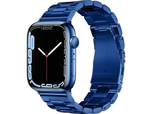 ForCell F-DESIGN FA10 rem til APPLE Watch 42/44/45/49 mm blå