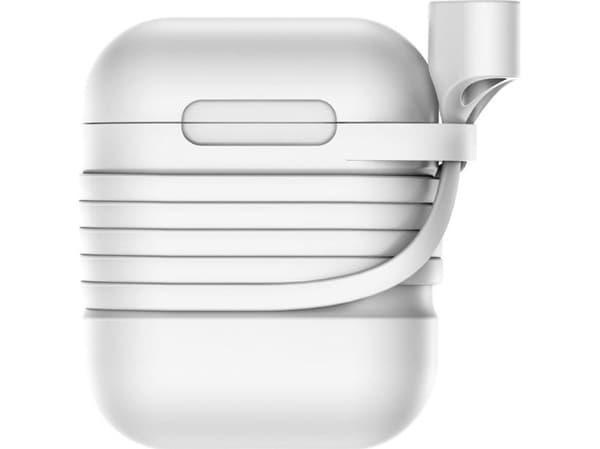 Baseus skyddsfodral till AirPods + rem vit