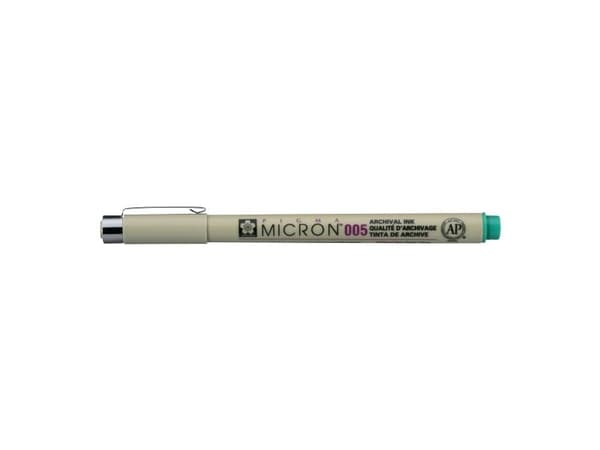 Sakura Pigma Micron 005 - 0,20 mm - vihreä