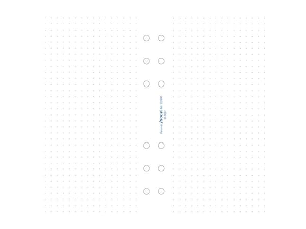Personal Noteark Dotted Hvide